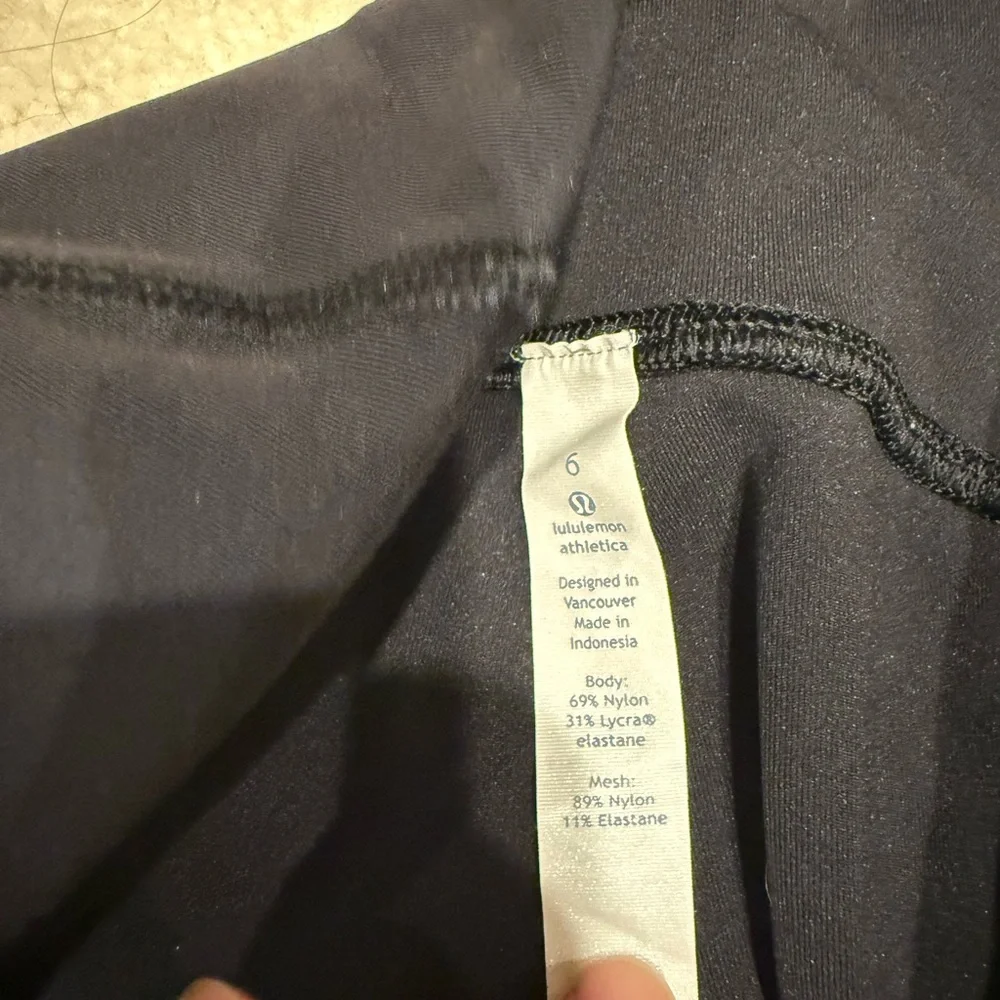 Lulu lemon cropped leggings